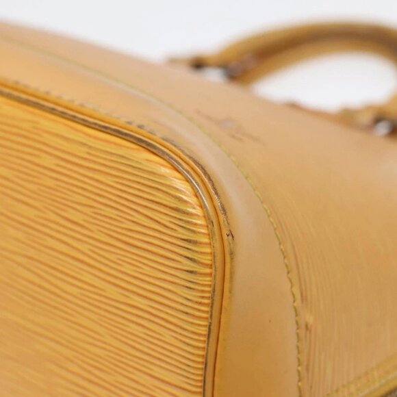 LOUIS VUITTON Epi Alma Hand Bag Yellow - Picture 8 of 16